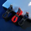 Kabel Baseus CATKLF-H91 USB-C - USB-C PD QC 60W 3A 480Mb/s 2m - czarno-czerwony